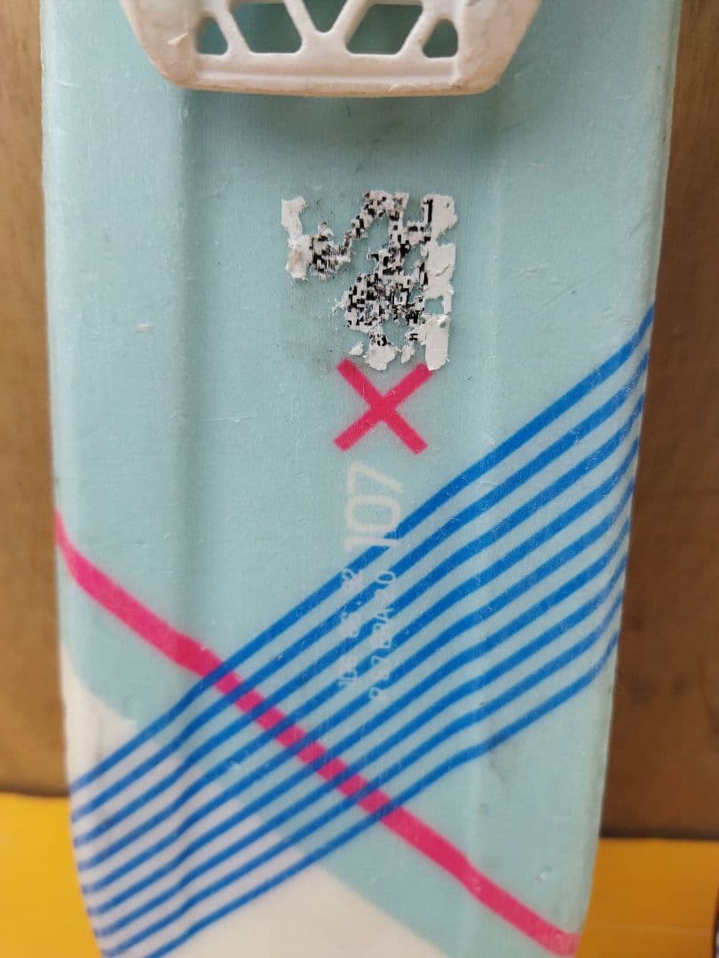 HEAD 　ヘッド　107 子供用　スキー　板　白　青色