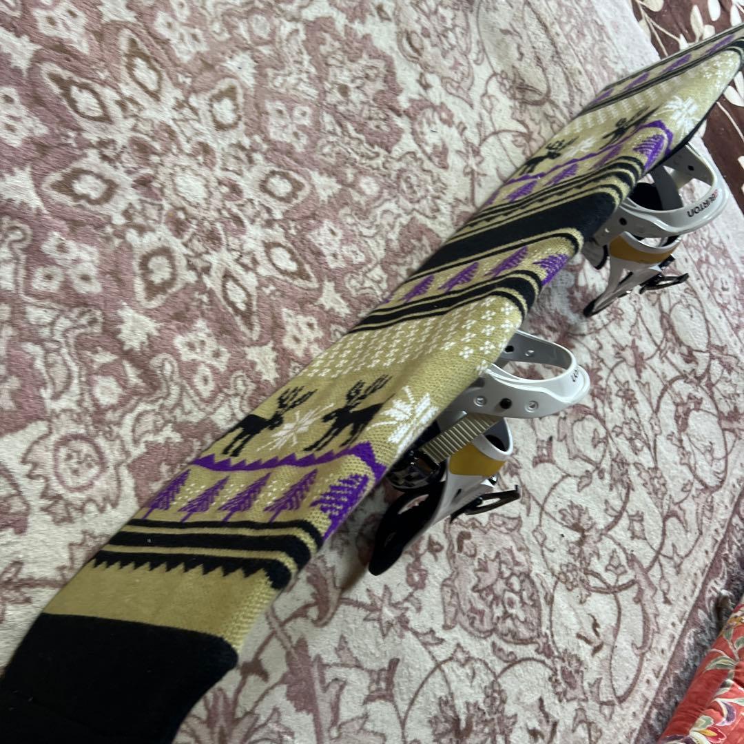 良品 BURTON CLASH 153cm スノーボードセット 初心者向き