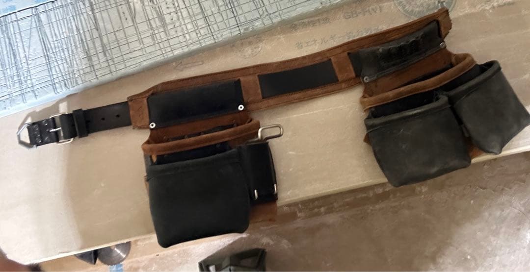 Akribis Leather レザー製 腰袋 左利きさん用