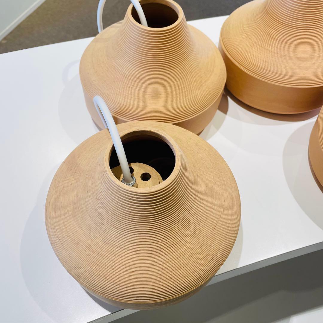 【美品】BUNACO ブナコ 木製ペンダントライト(1点)