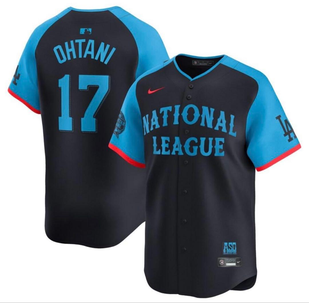 【新品】大谷翔平NIKEユニフォーム 2024年 オールスター 初ホームラン！L