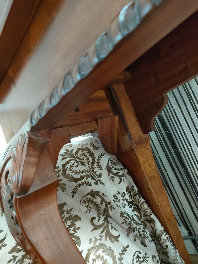 【訳あり】猫脚ライティングビューロー アンティーク家具