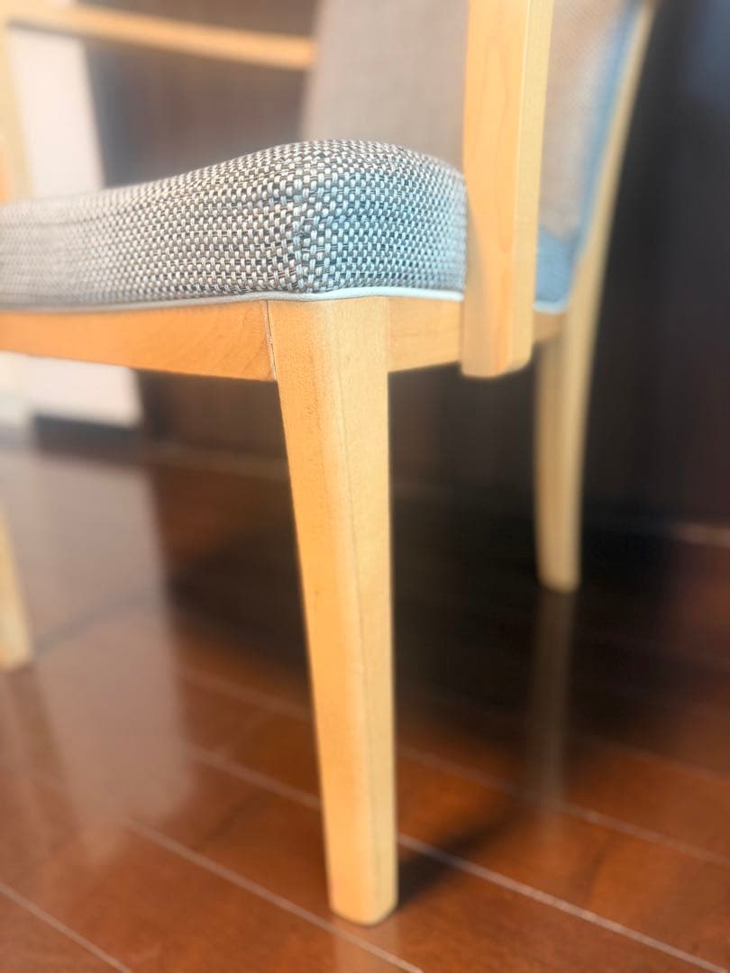 手渡し限定【カリモク】ダイニングチェア２脚セット