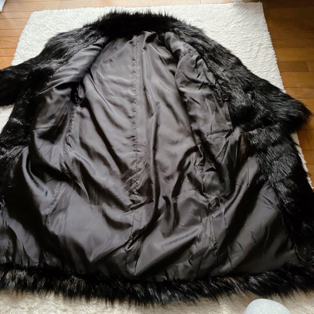 くろせ様リクエスト品】Gackt 着用 POTENZA ファー ロングコート L