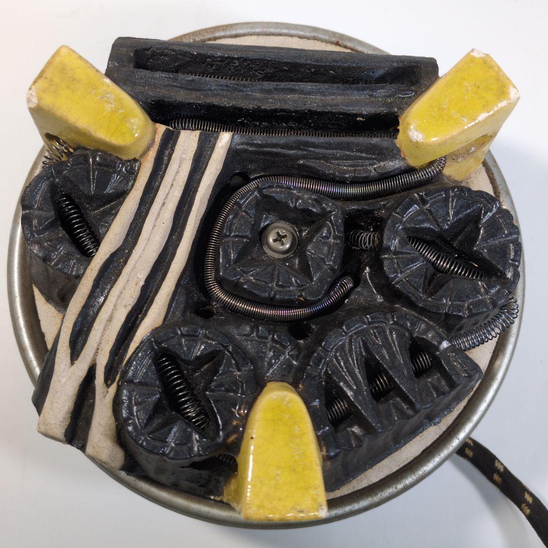 電気コンロ　野々田商店 風炉型電熱器　茶道具　 火鉢 昭和レトロ