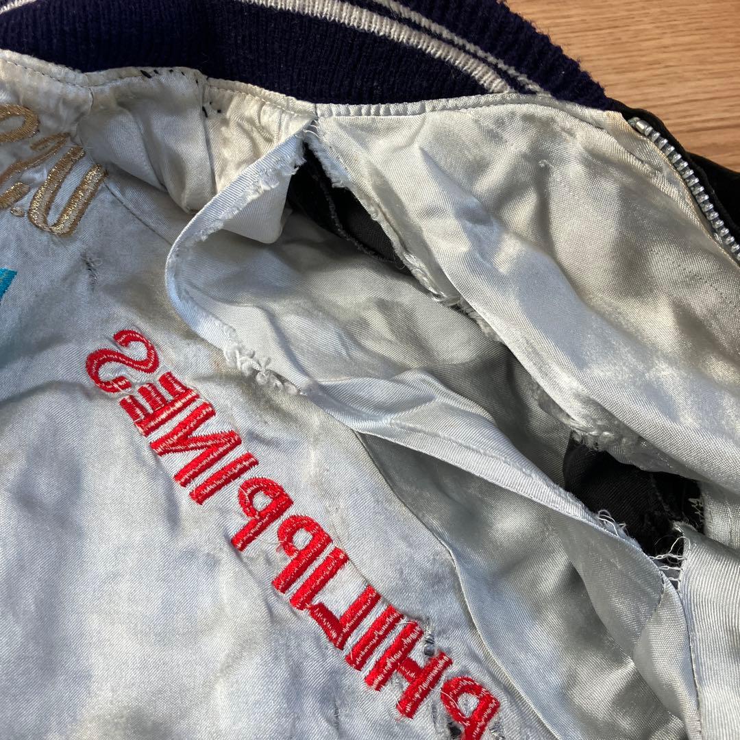 ヴィンテージ　スカジャン　別珍　ツアージャケット　サイズＬ　60s 70s