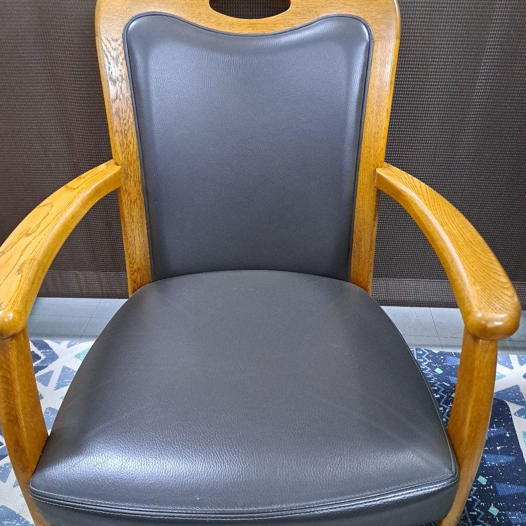 ♡浜本工芸　 回転椅子　ダイニングチェア　A♡