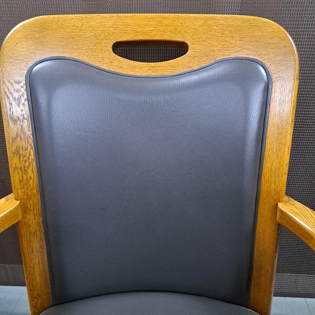 ♡浜本工芸　 回転椅子　ダイニングチェア　A♡