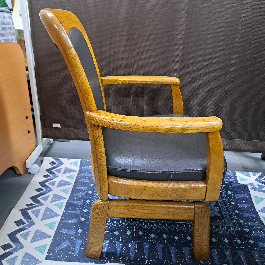 ♡浜本工芸　 回転椅子　ダイニングチェア　A♡