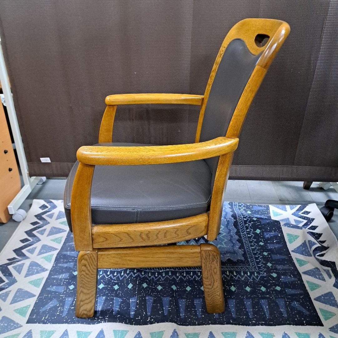 ♡浜本工芸　 回転椅子　ダイニングチェア　A♡
