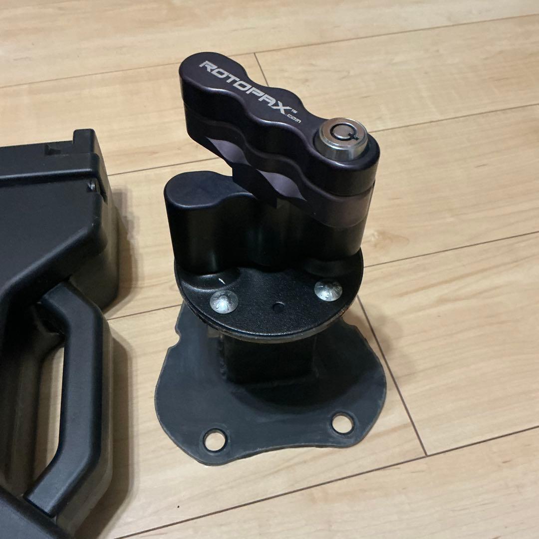 RotopaX 2ガロン＋鍵付きマウント＋JB64用ブラケット