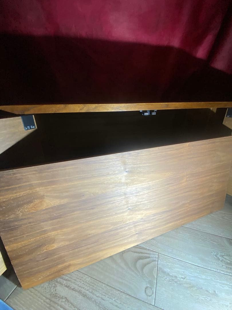 ✨廃盤✨希少✨無印良品　スタッキングキャビネット小　ウォールナット