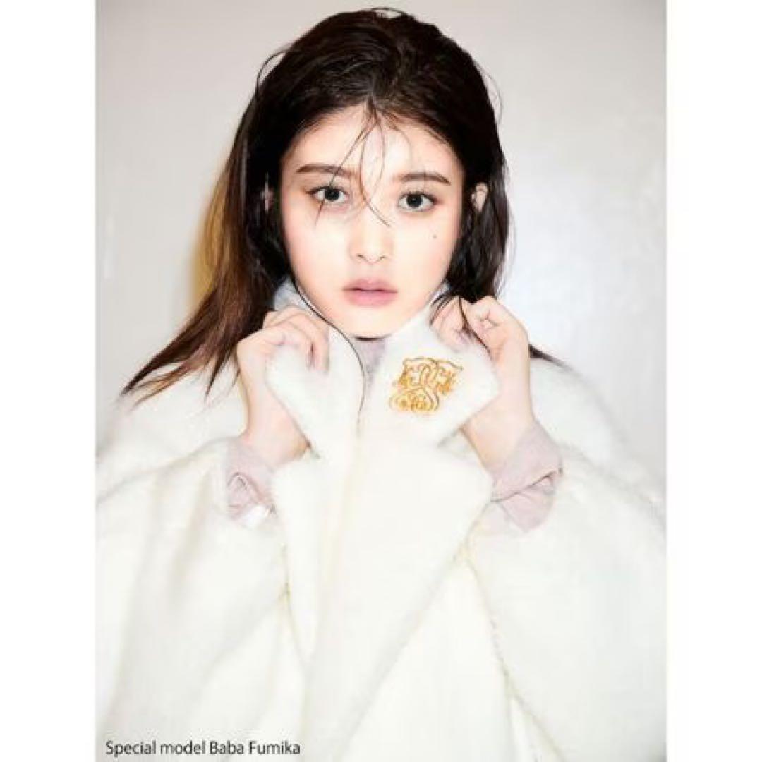 SNIDEL シャギーロングコート