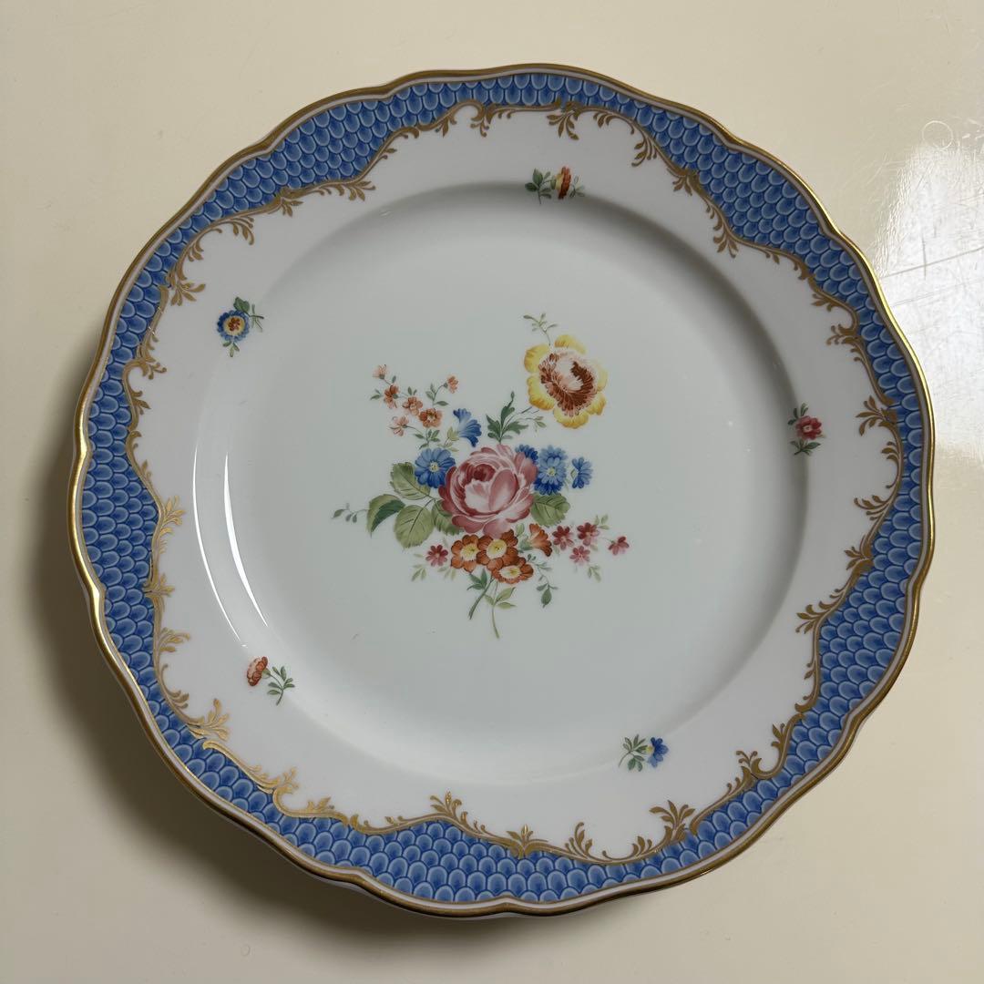 ミュンヘン・ルートヴィヒ 花柄皿 27cm2枚