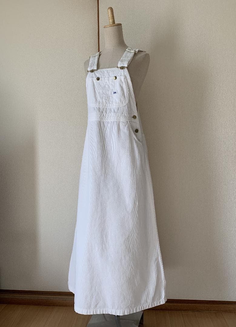 美品 Lee 別注☆レディース オーバーオールスカート☆レトロデニム☆女性M