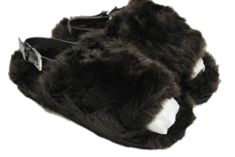 CAMINANDO カミナンド ファー サンダル 8 ブラウン