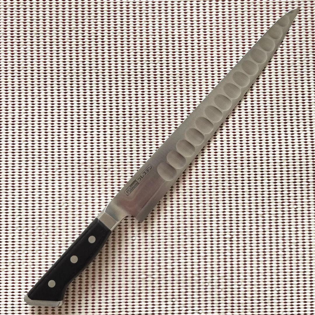 グレステン 筋引き 両面ディンプル加工 270mm