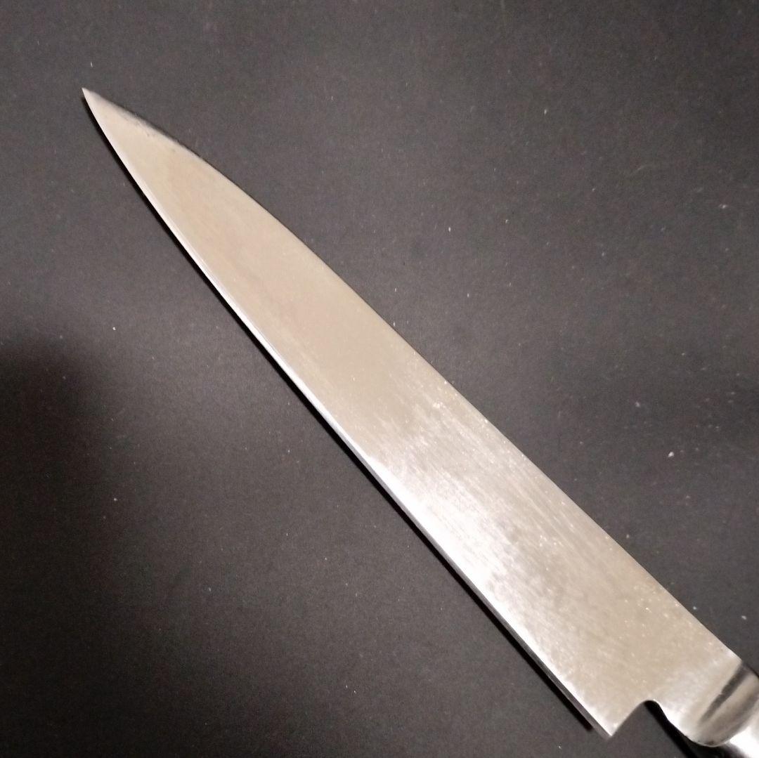 有次 特製 白鋼 全鋼 ペティ ナイフ 12cm 研ぎ済み 京都