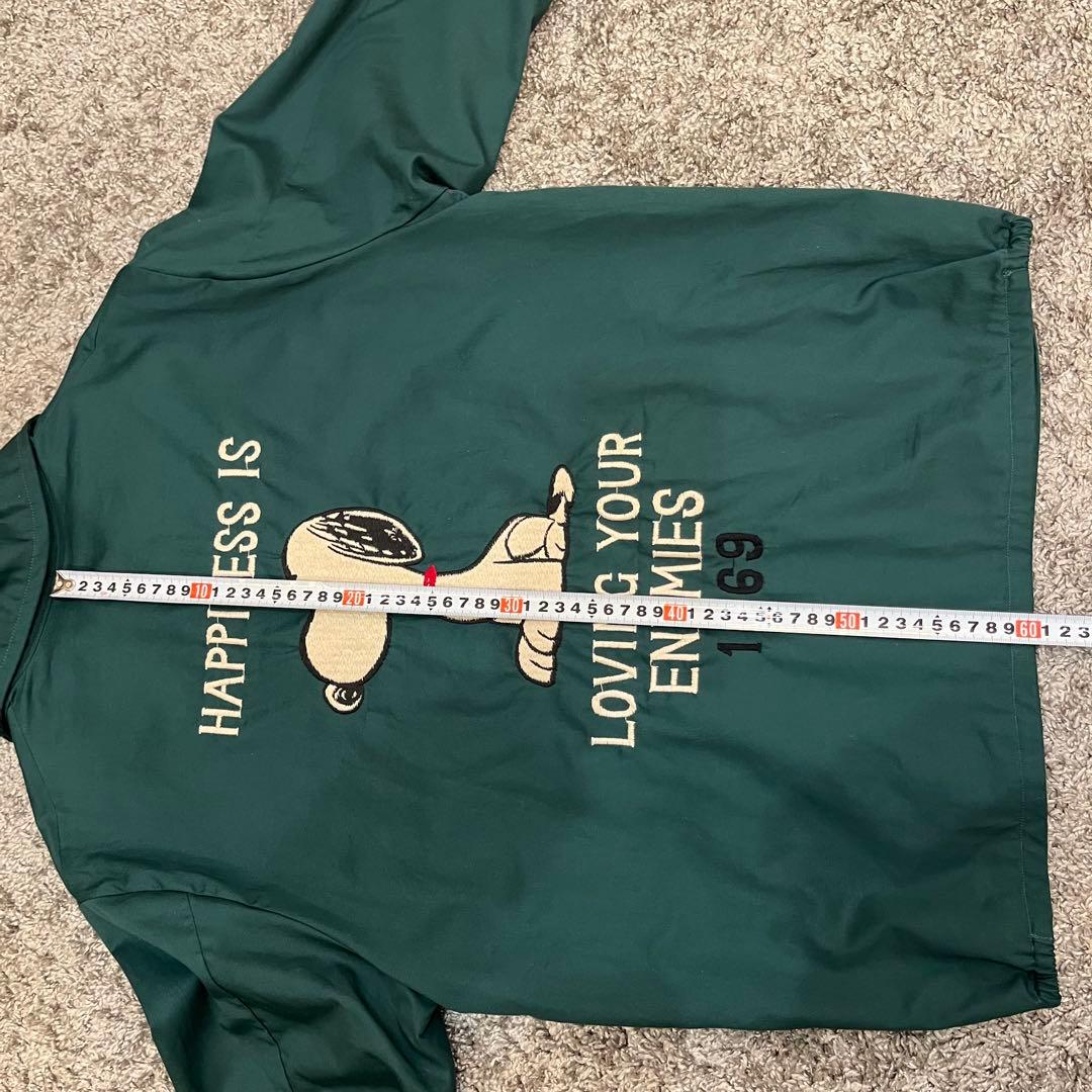 o*i様 テーラー東洋 スヌーピー ベトジャン Sサイズ グリーン 美品