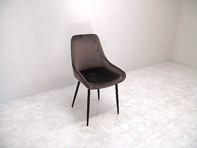 【美品】KARE カレ「イーストサイド ブラウン」 ダイニングチェア　約3.4万