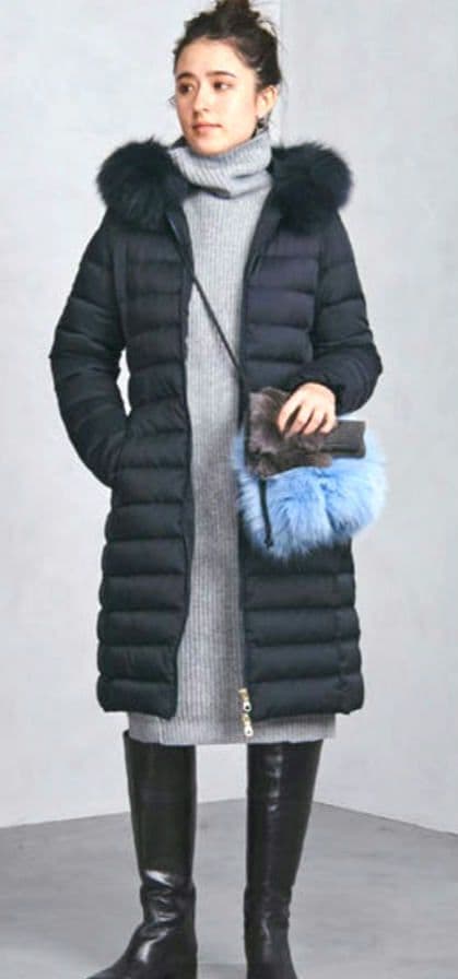 ユナイテッドアローズ UBCB フーデッドダウンコート