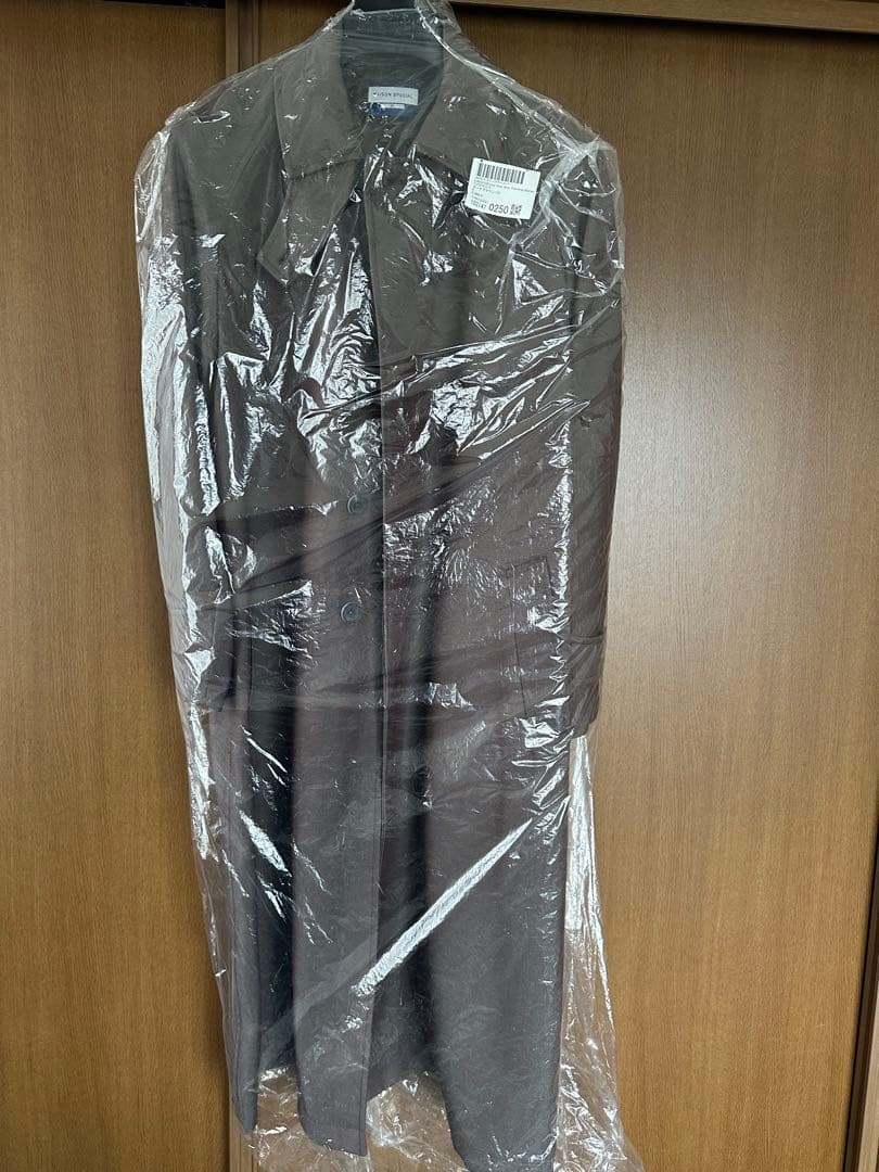 MAISON SPECIALプライムオーバーウールシャンブレーバルマカーンコート