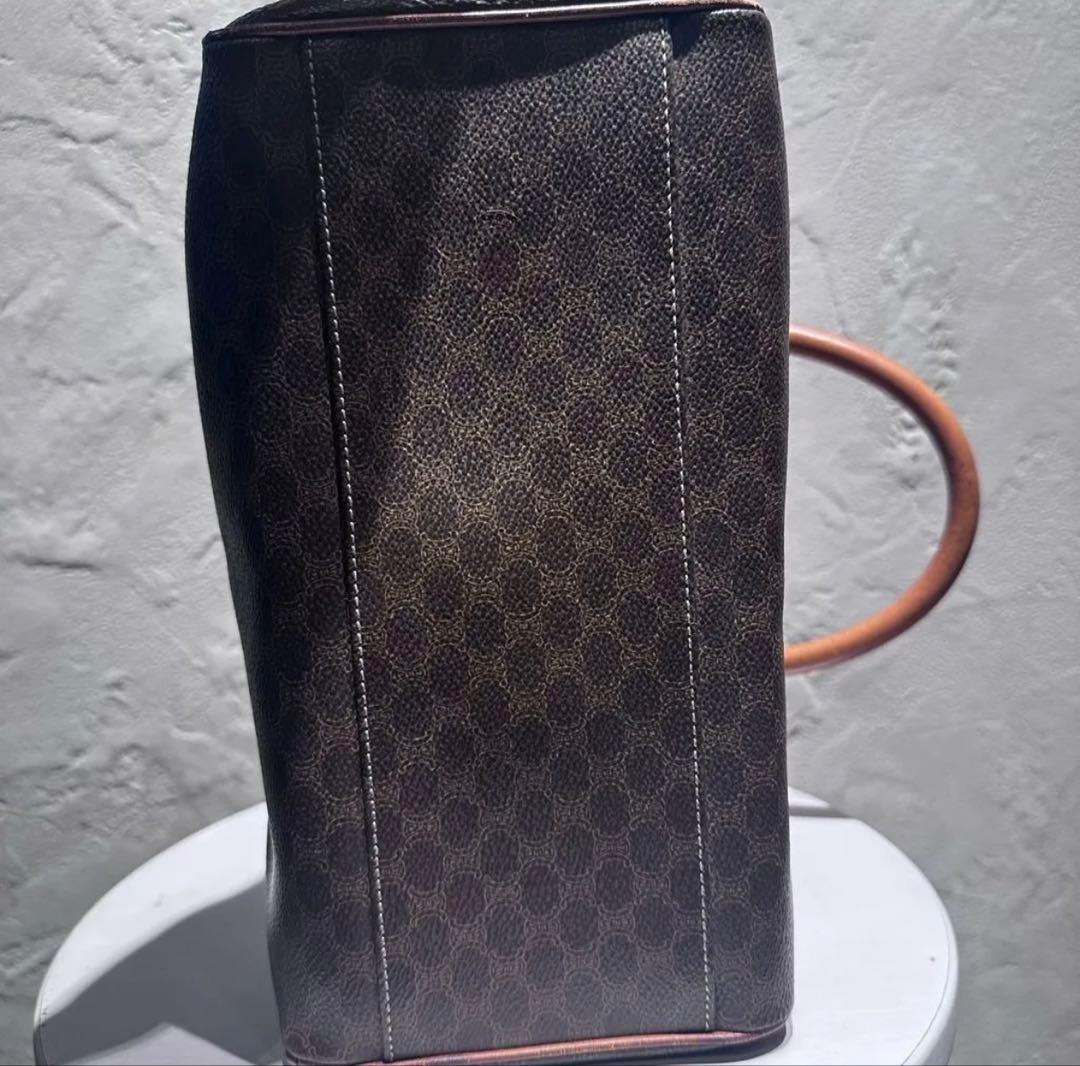 希少 CELINE セリーヌ ヴィンテージ マカダム ボストンバッグ