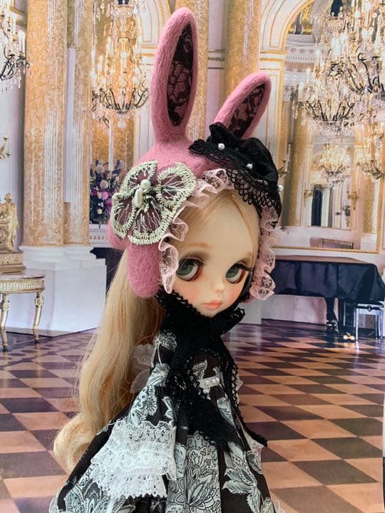ネオブライス　被り物　帽子　ヘッドドレス　うさぎ