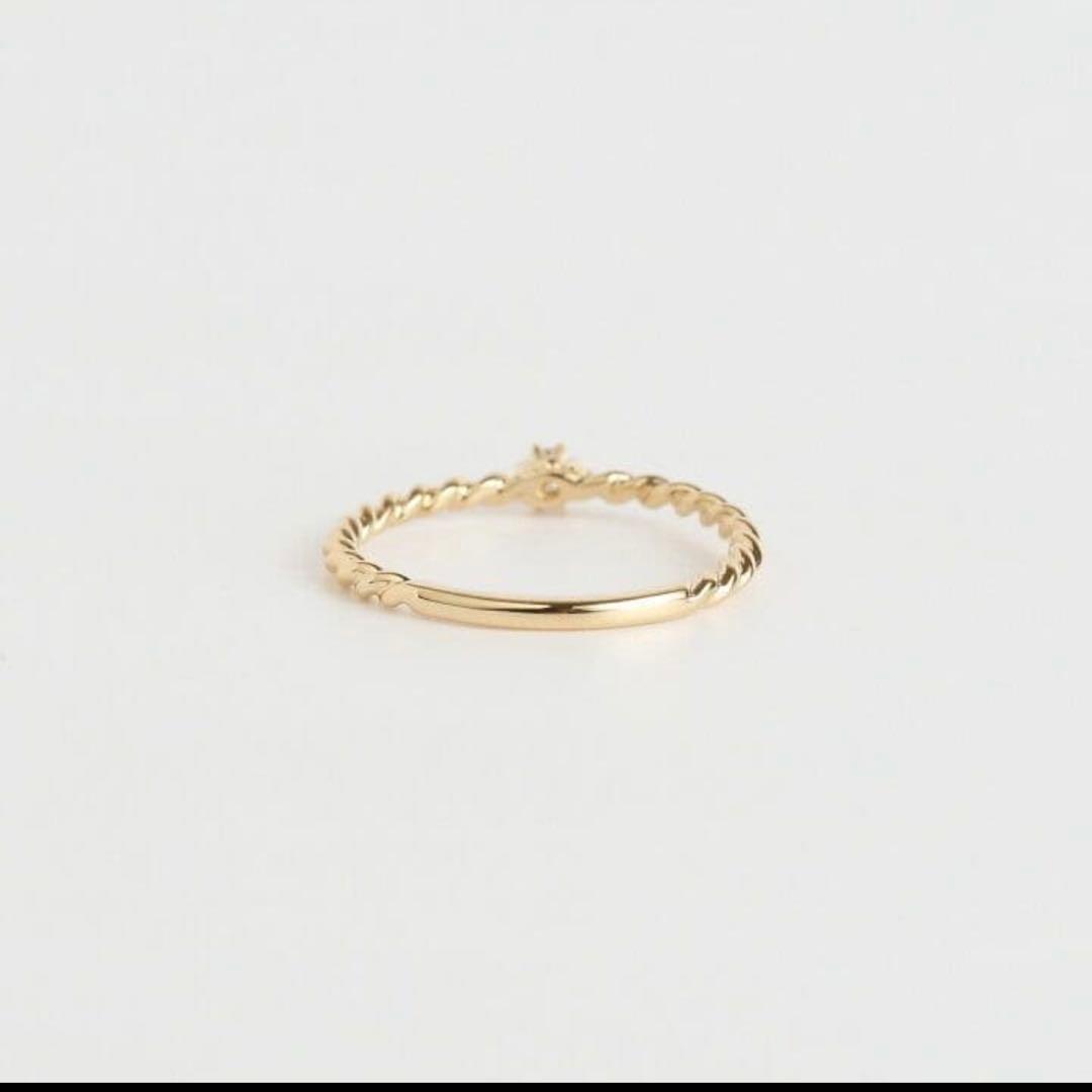 アヴァロンAvaron Almeia Ring K18 ダイヤモンド　15号