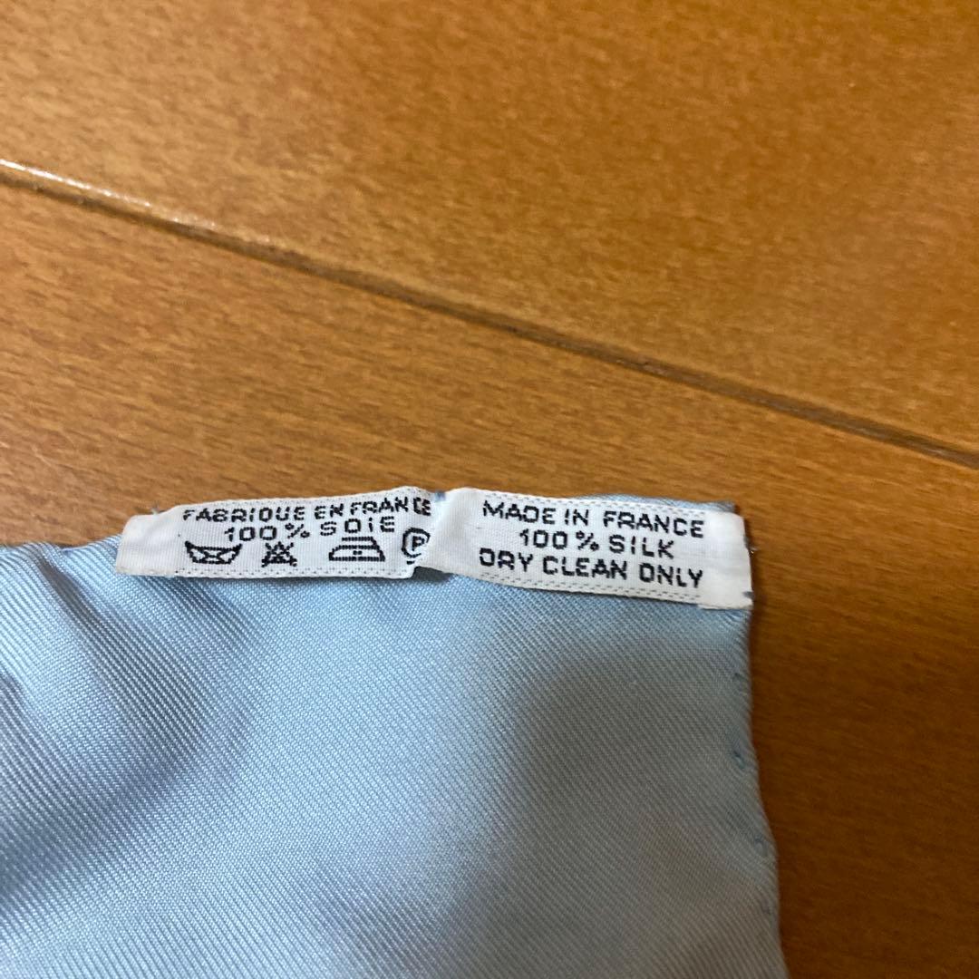 HERMES 馬と騎手のデザイン スカーフ