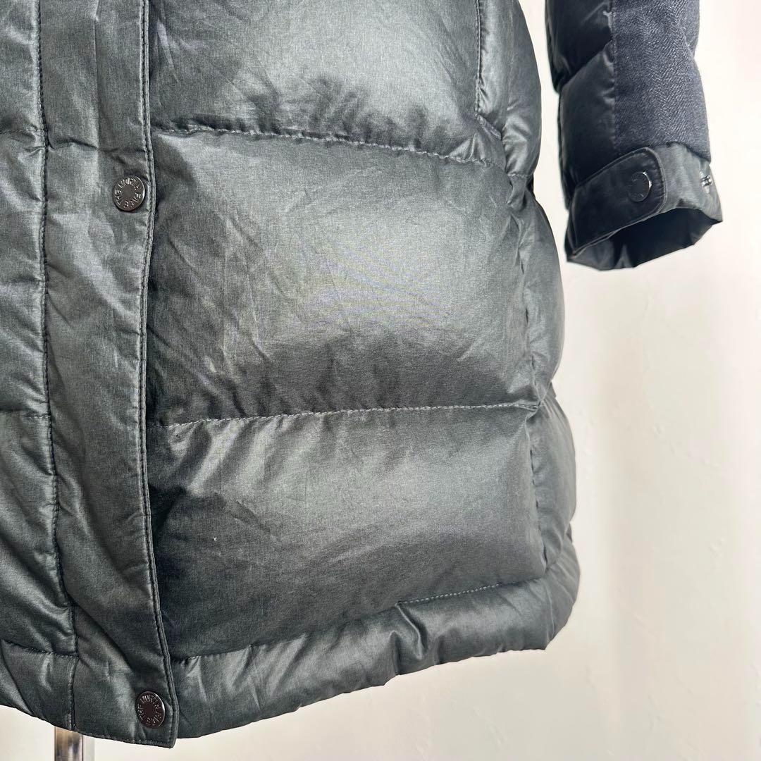 極美品！ザノースフェイス　ベンチコート 人気色！ロングダウン　レディースS