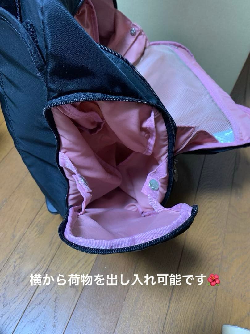 kanana project　カナナプロジェクトナイロン　黒　キャリーバッグ