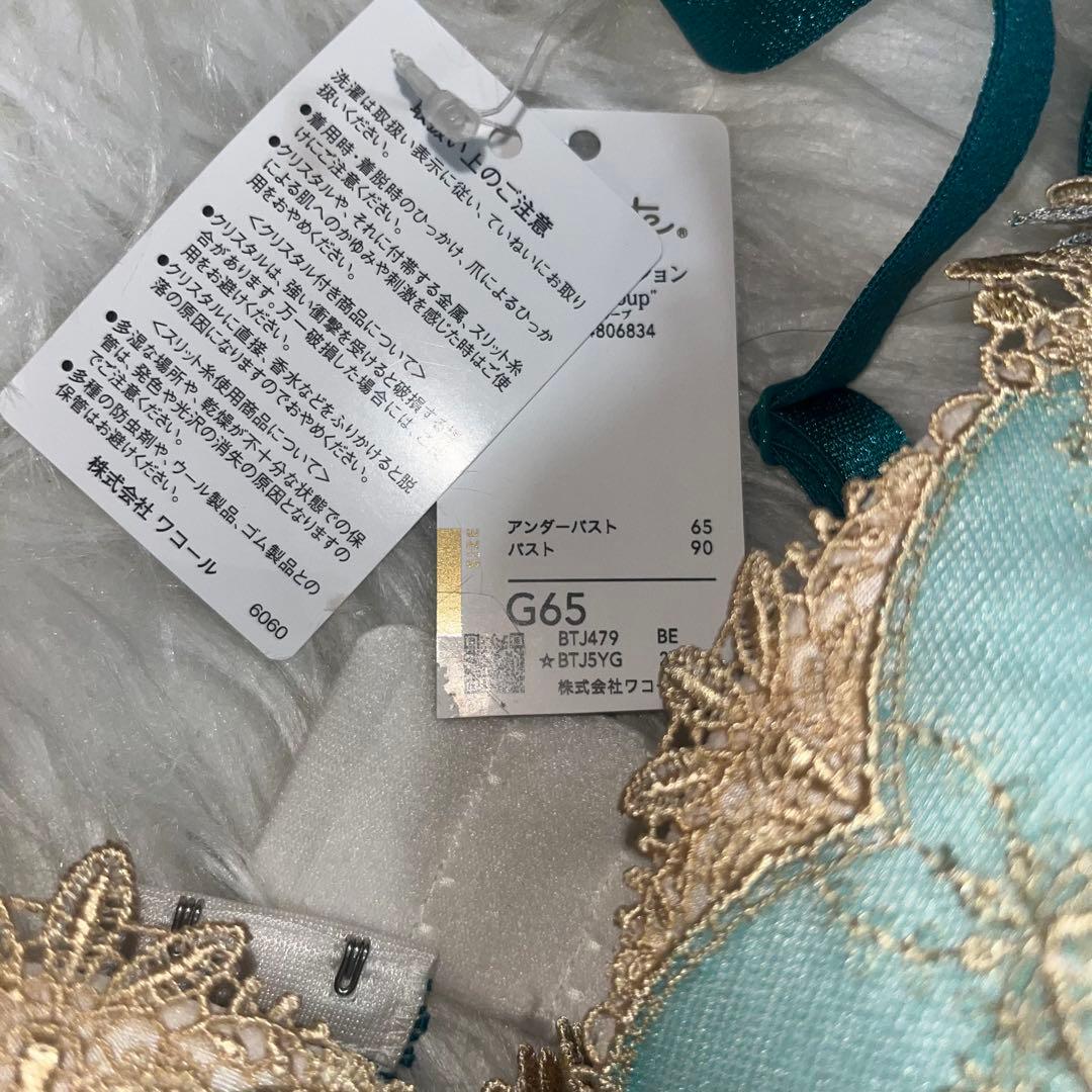 希少　店舗限定商品　サルート　G65 王家の紋章　ブラジャーTバックセット