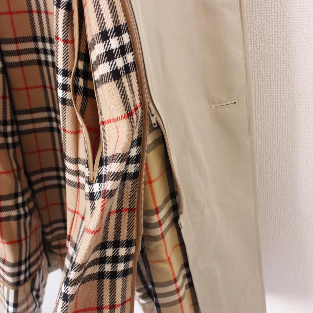 BURBERRY LONDON ライナー付きステンカラーコート ノバチェック