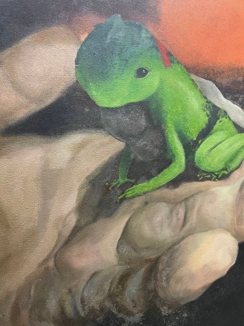 作家　アンティーク　Ichirota Suzuki アート　絵画