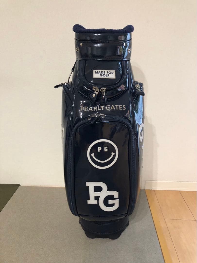 PEARLY GATES キャディバッグ ネイビー