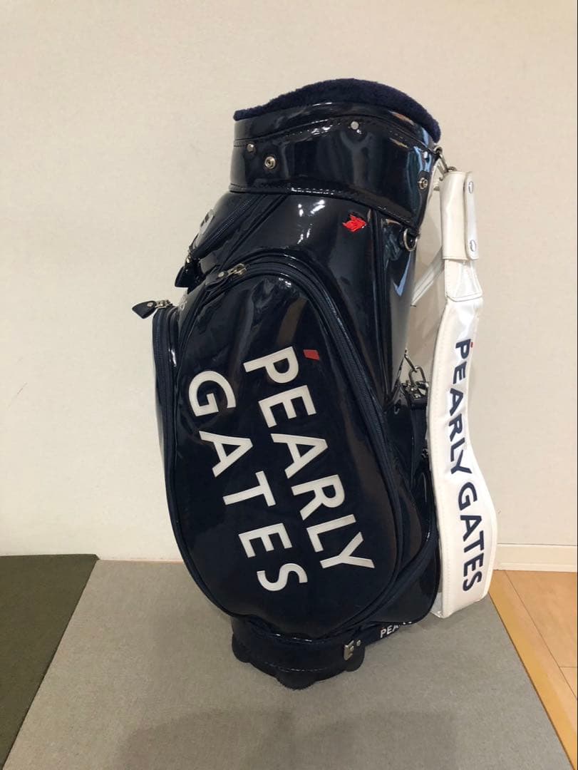PEARLY GATES キャディバッグ ネイビー
