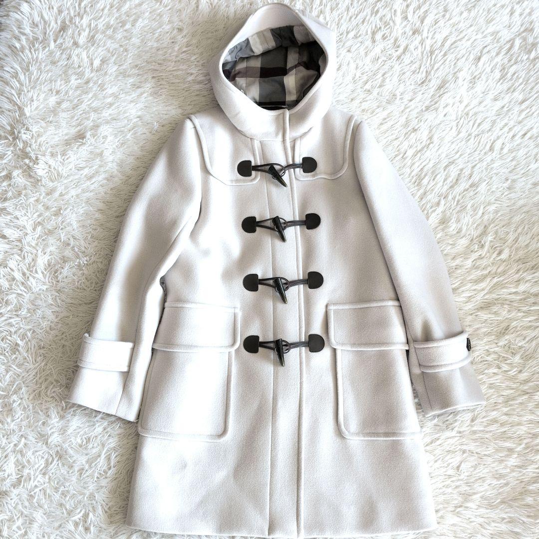 【美品】ブルーレーベルクレストブリッジ　ダッフルコート ホワイト　36