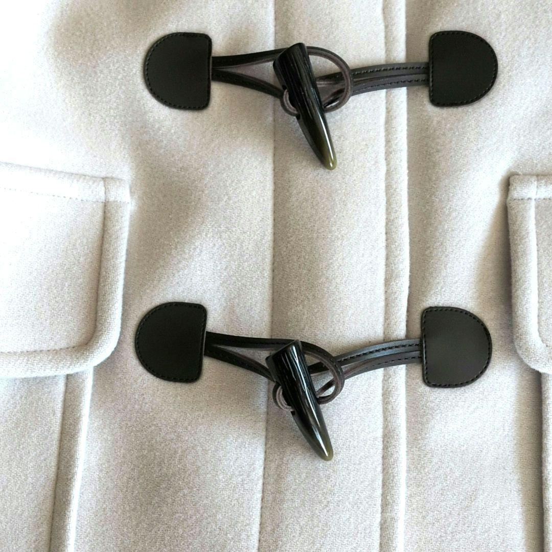 【美品】ブルーレーベルクレストブリッジ　ダッフルコート ホワイト　36