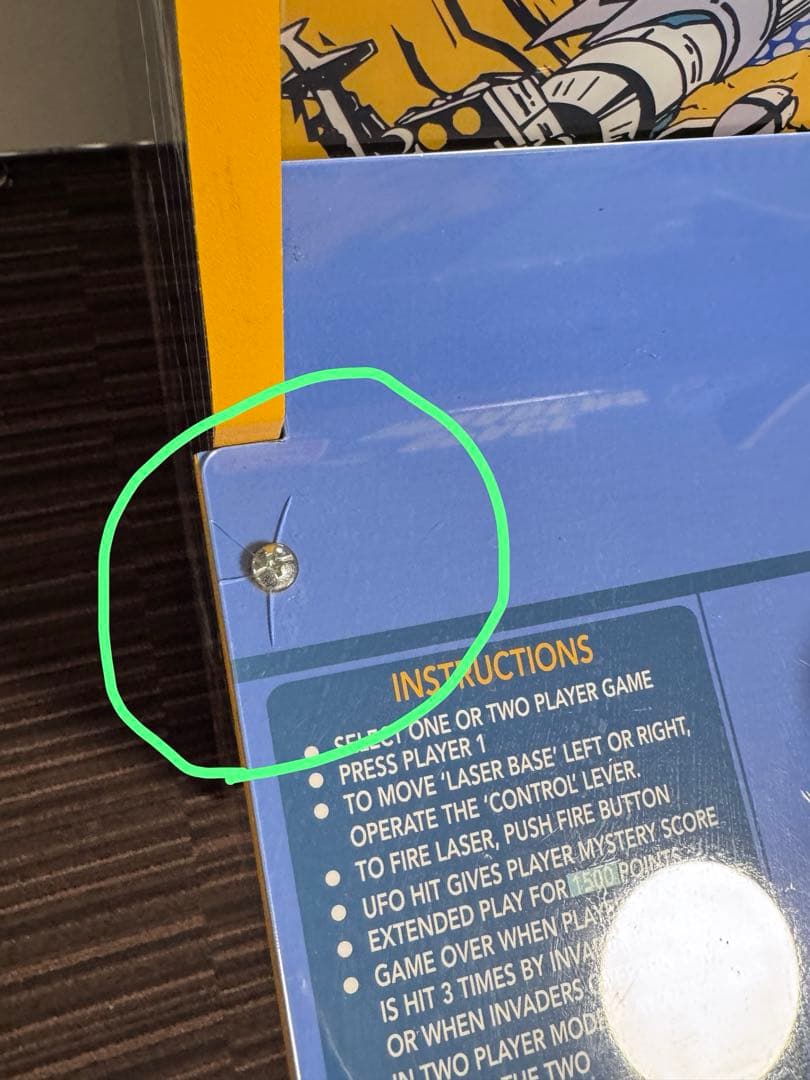 希少品ARCADE1UP スペースインベーダー 40周年記念モデルTAITO