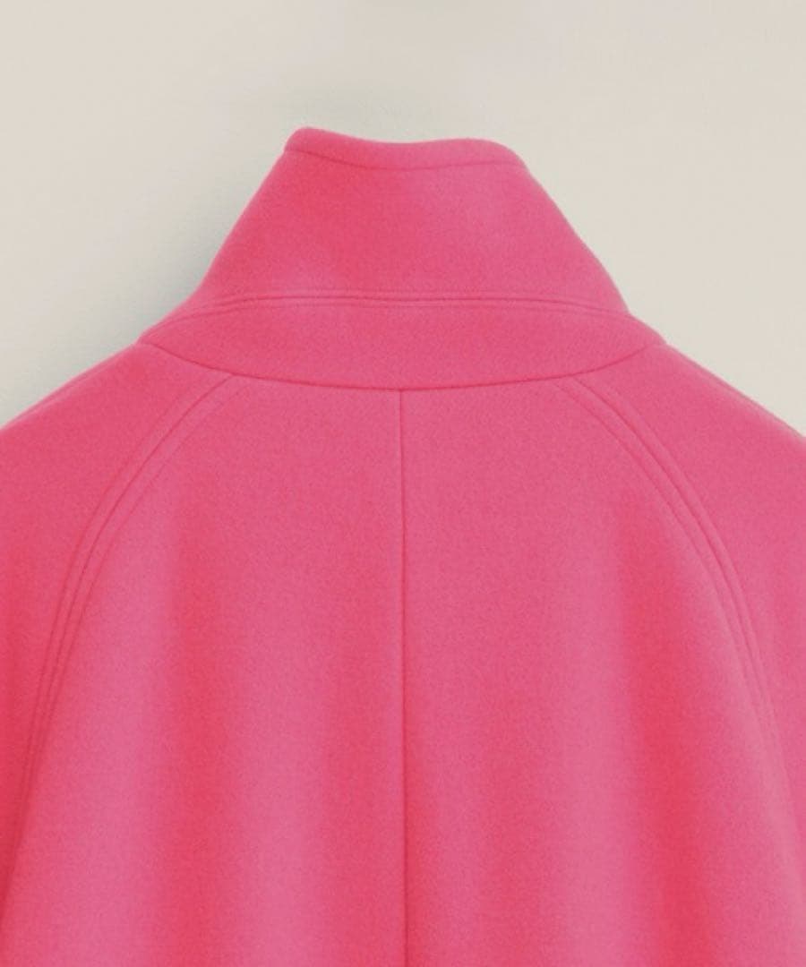 PUBLIC TOKYO ウールベロアスタンドカラーコート