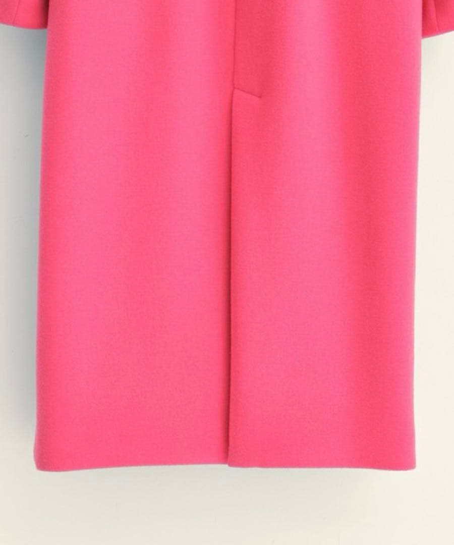 PUBLIC TOKYO ウールベロアスタンドカラーコート