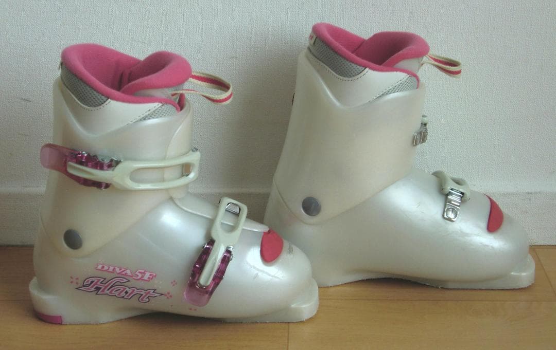 ■■送料無料■KAZAMA■子供用スキーフルセット■板116靴22■WAX済■■