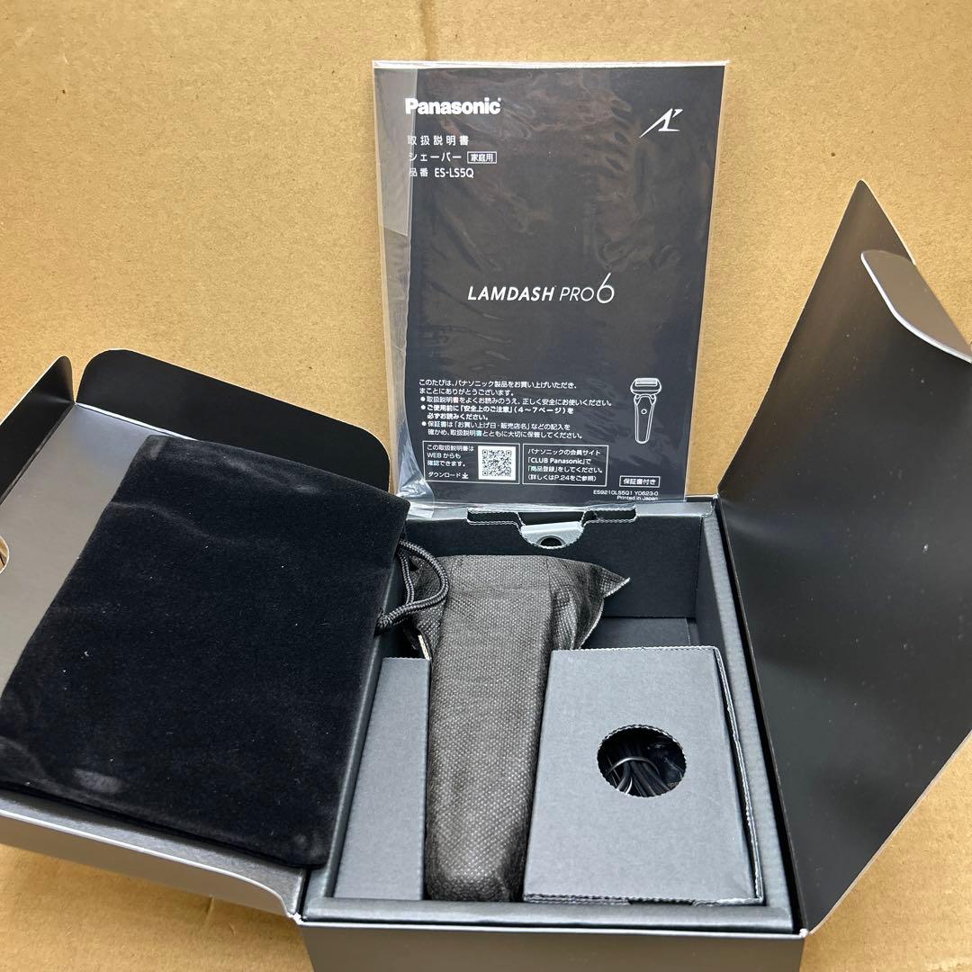 パナソニック ラムダッシュPRO メンズシェーバー 6枚刃 ES-LS5Q-K