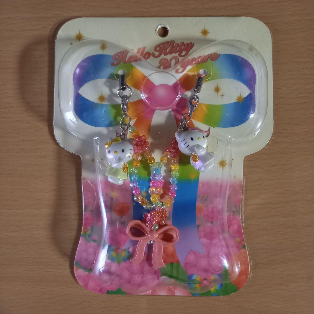 【朱様用】ハローキティ 30周年記念ストラップ　キティ　ミミィ　2点セット