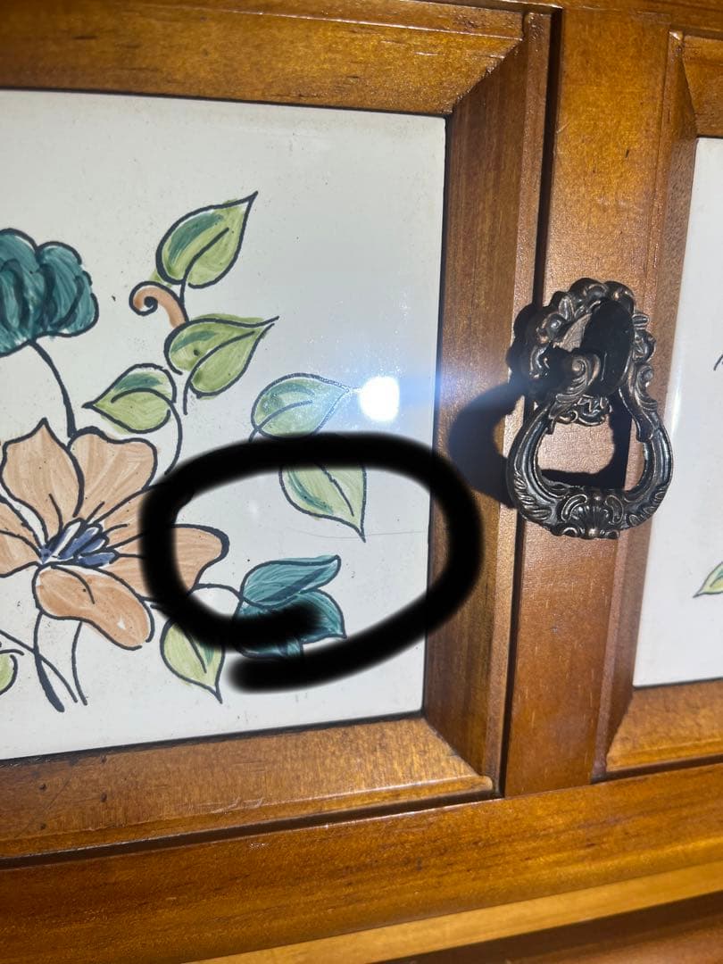 バレンシアパイン カントリー タイル 北欧 チェスト スペイン 無垢 木製