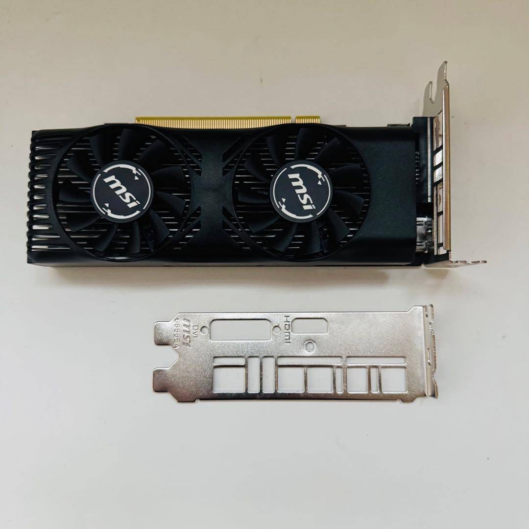 MSI GeForce GTX 1650 4GT LP グラフィックスボード