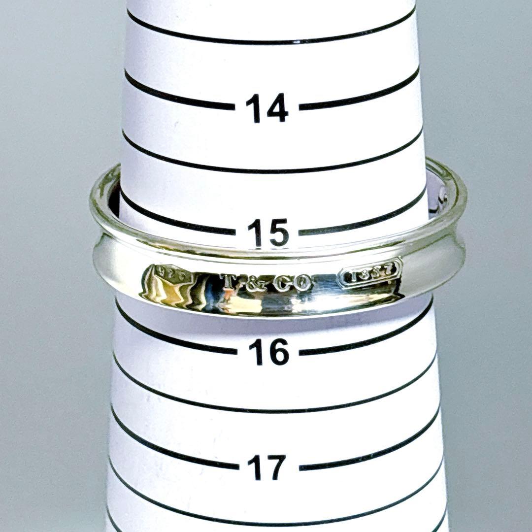 【美品】ティファニー ナロー カフ ワイド バングル ブレスレット SV925