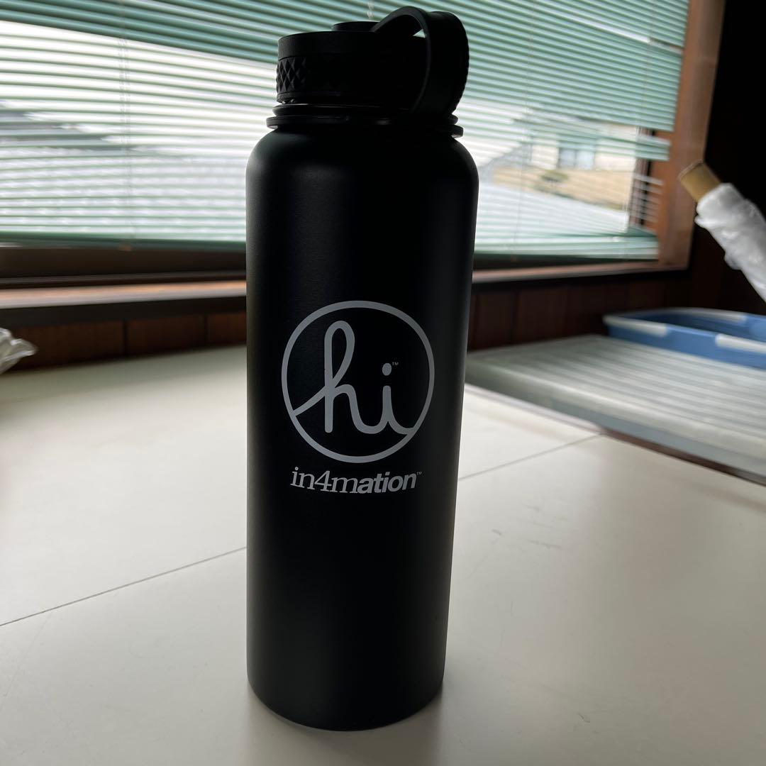 in4mation ブラックメタルボトルALOHA