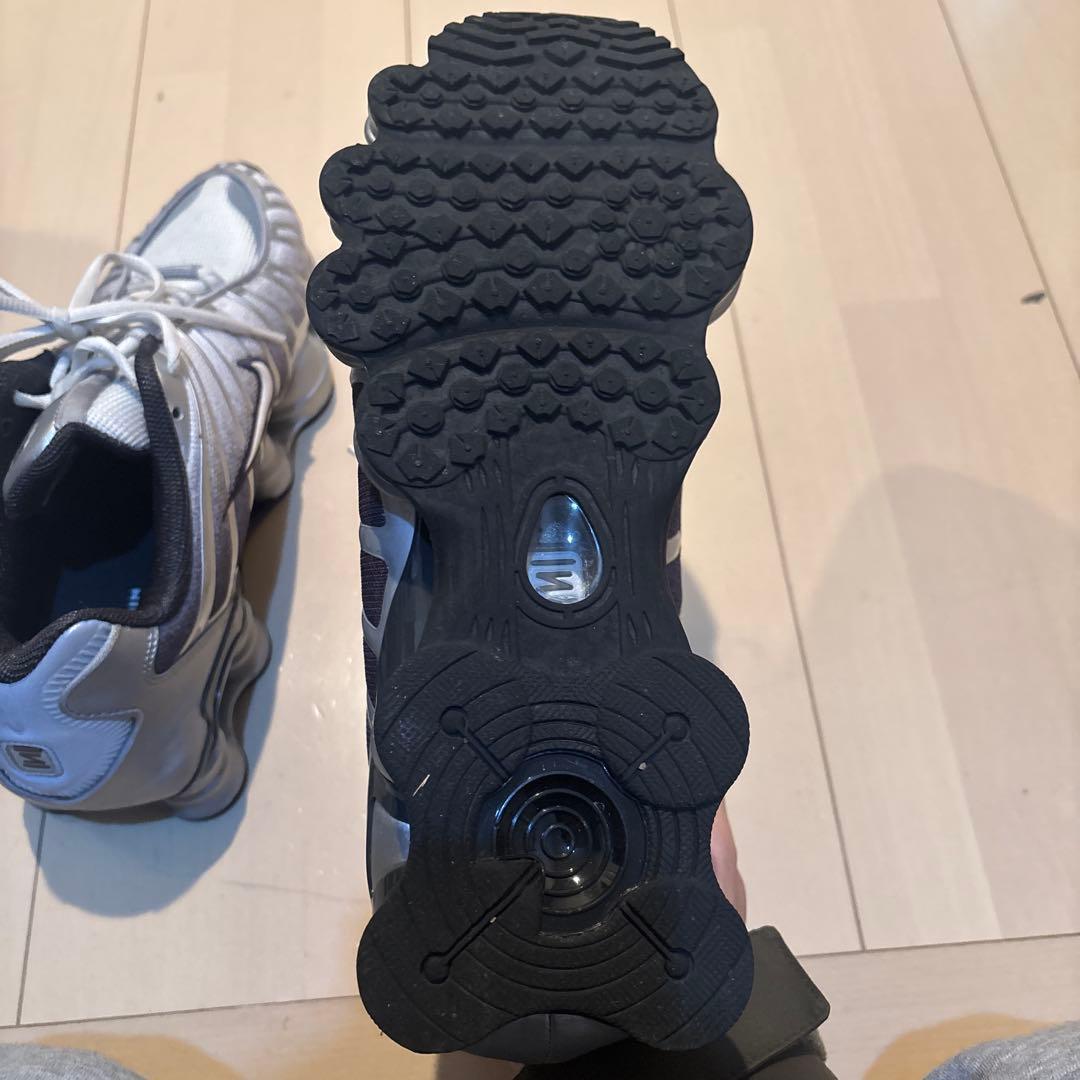Nike Shox TL シルバー　ホワイト　28センチ